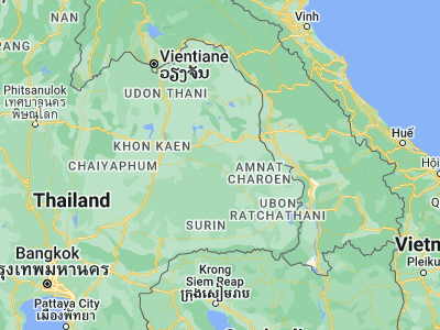 Map showing location of Selaphum (16.02992, 103.93826)