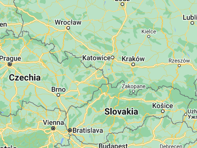 Map showing location of Šenov (49.79315, 18.37607)