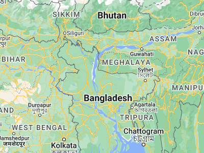 Map showing location of Sherpur (25.01881, 90.01751)