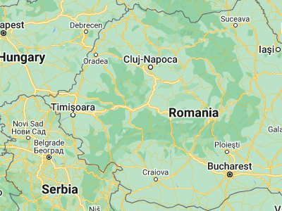 Map showing location of Şibot (45.95, 23.33333)