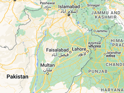 Map showing location of Sillānwāli (31.82611, 72.53984)