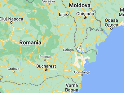 Map showing location of Slobozia-Ciorăşti (45.61667, 27.2)