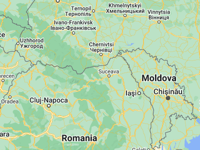 Map showing location of Solca (47.7, 25.85)