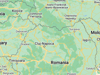 Map showing location of Spermezeu (47.3, 24.15)