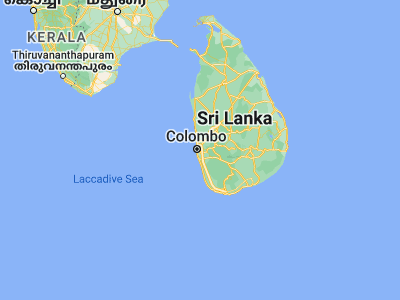 Map showing location of Sri Jayewardenepura Kotte (6.90278, 79.90833)