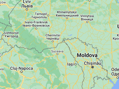 Map showing location of Suharău (48.13333, 26.41667)