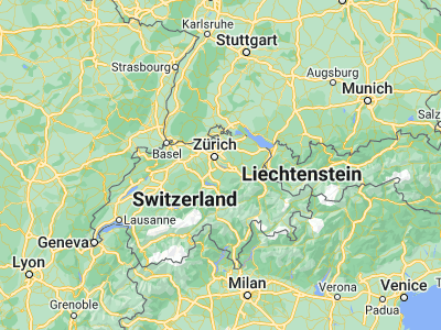 Map showing location of Uetikon (47.26441, 8.67925)