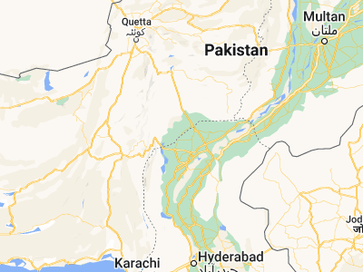 Map showing location of Usta Muhammad (28.17943, 68.04454)