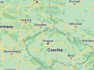 Map showing location of Úštěk (50.58474, 14.34332)