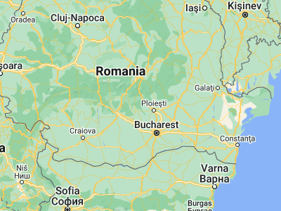 Map showing location of Valea Lungă-Cricov (45.06667, 25.58333)