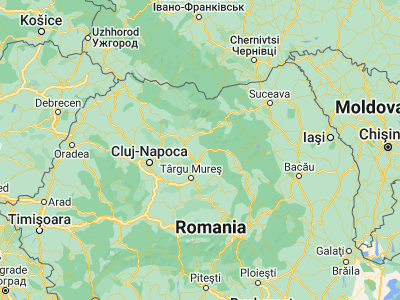 Map showing location of Vătava (46.96667, 24.76667)