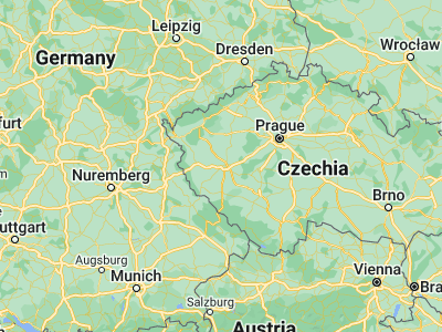 Map showing location of Vejprnice (49.72988, 13.27628)