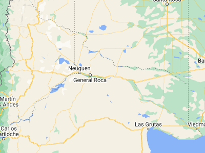 Map showing location of Villa Regina (-39.1, -67.06667)