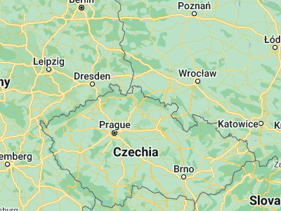 Map showing location of Železný Brod (50.64274, 15.25408)