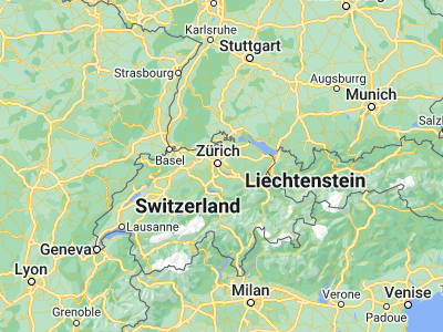 Map showing location of Zürich (Kreis 7) / Witikon (47.35751, 8.59105)